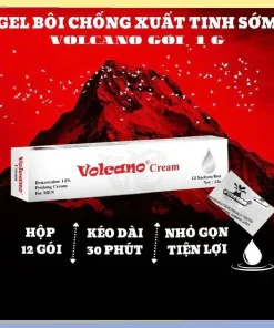 Gel Gói Chống Xuất Tinh Sớm Volcano 3ml