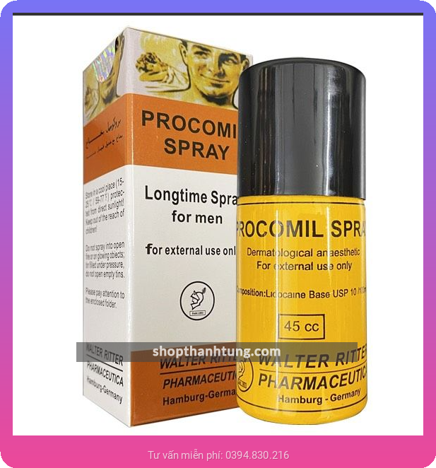 xịt kéo dài quan hệ Procomil 45ml