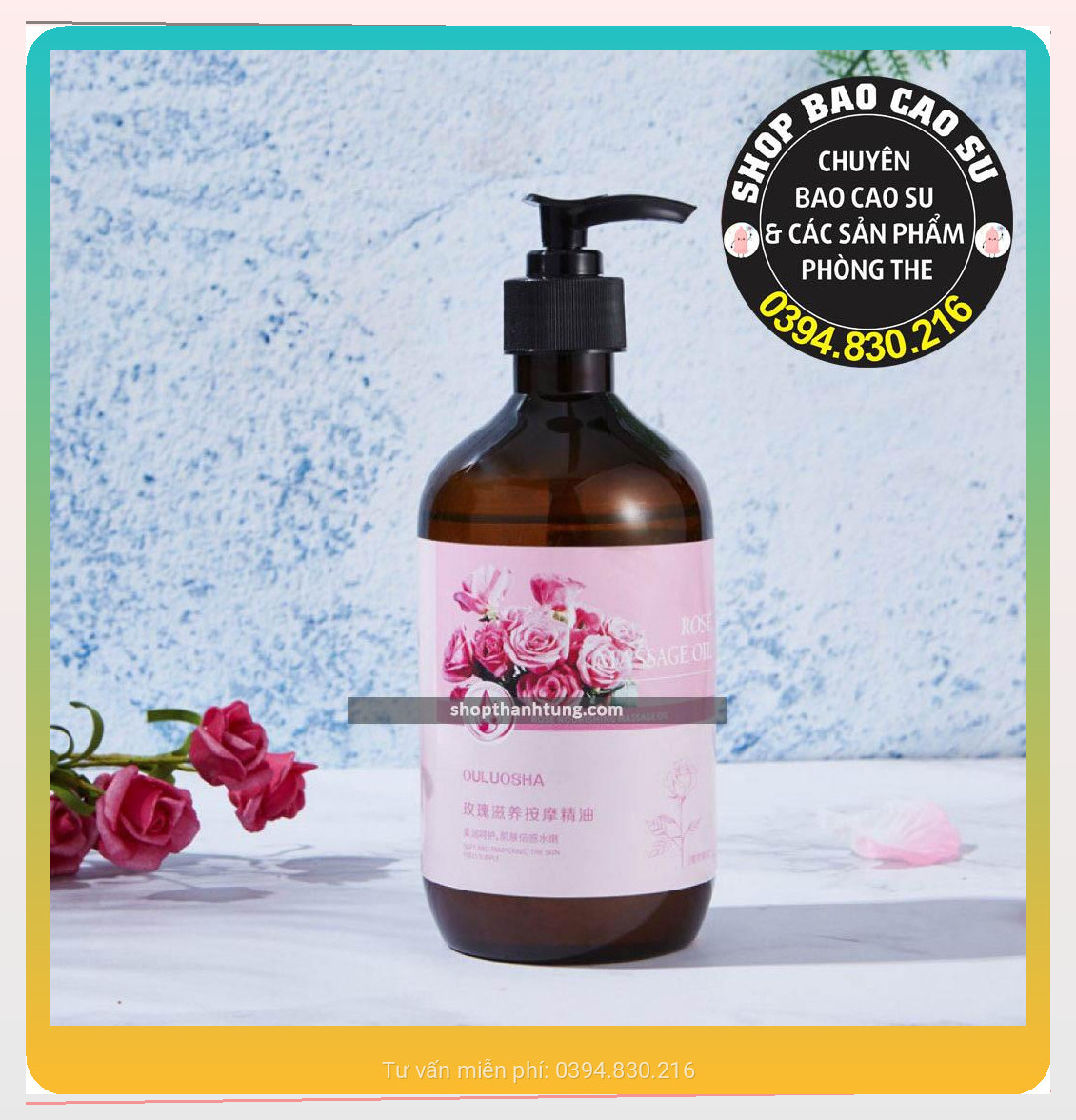 Dau Massage Ouluosha Gung – Hoa Hong – Oai Huong 500ml 4
