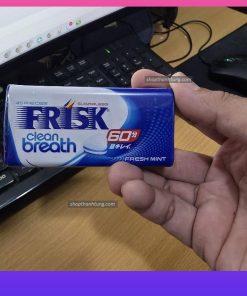 Kẹo Frisk Clean Breath Strong Mint – Sảng khoái mạnh mẽ