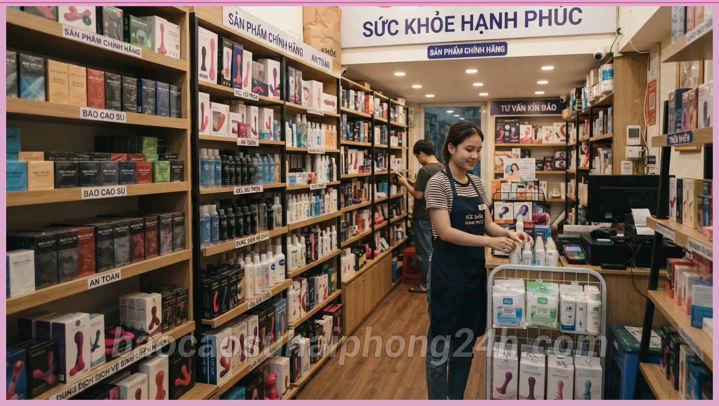 Shop đồ chơi người lớn Yên Bái: Mua trực tiếp hay online: 5 tiêu chí giúp chọn đúng nơi bán
