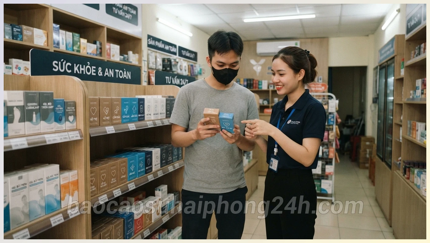 Shop đồ chơi người lớn Hải Phòng: Mua riêng tư tại Hải Phòng: Hỏi giao 15–60 phút ở đâu?