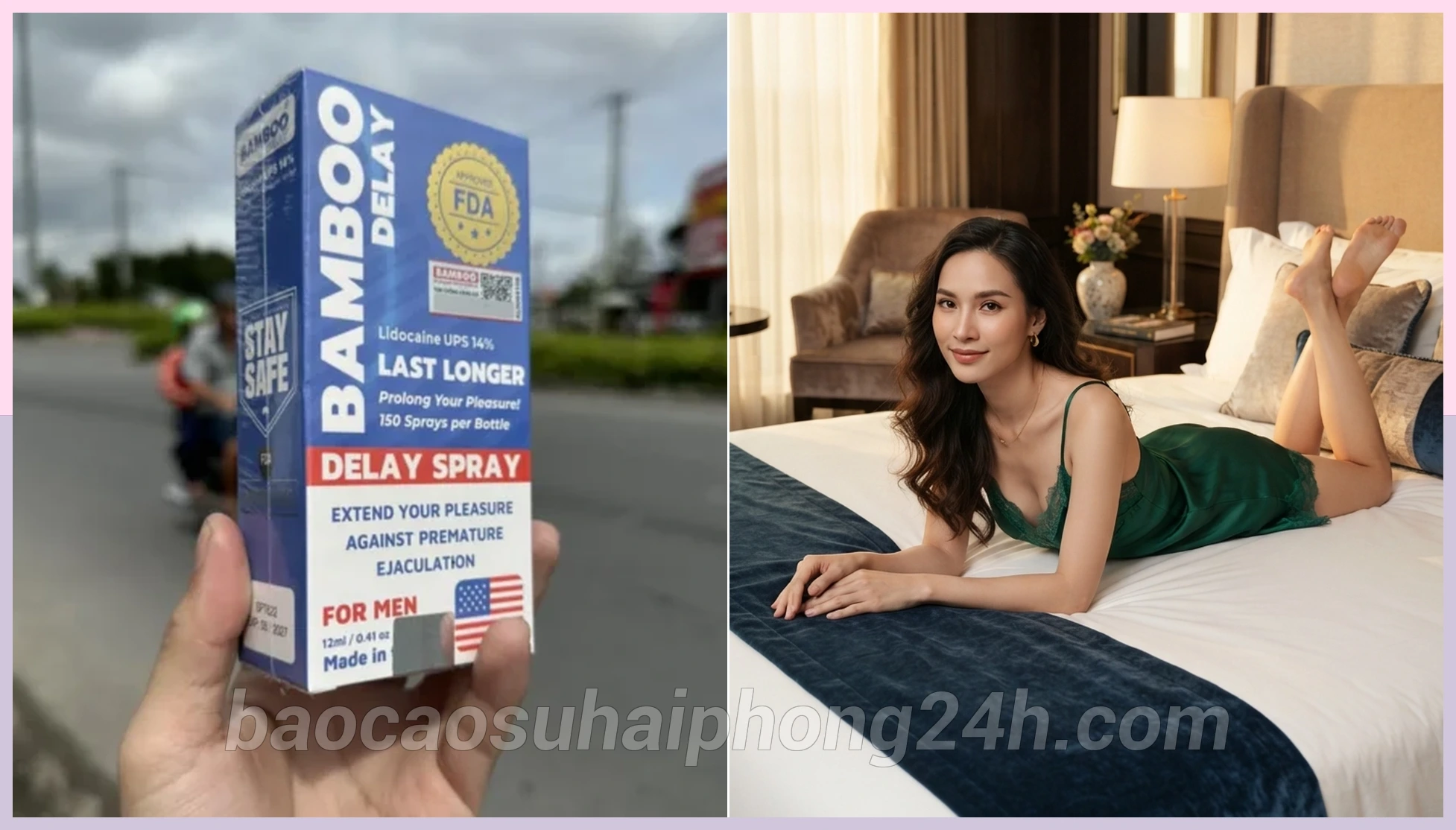 Chai xịt chống xuất tinh sớm Hải Phòng