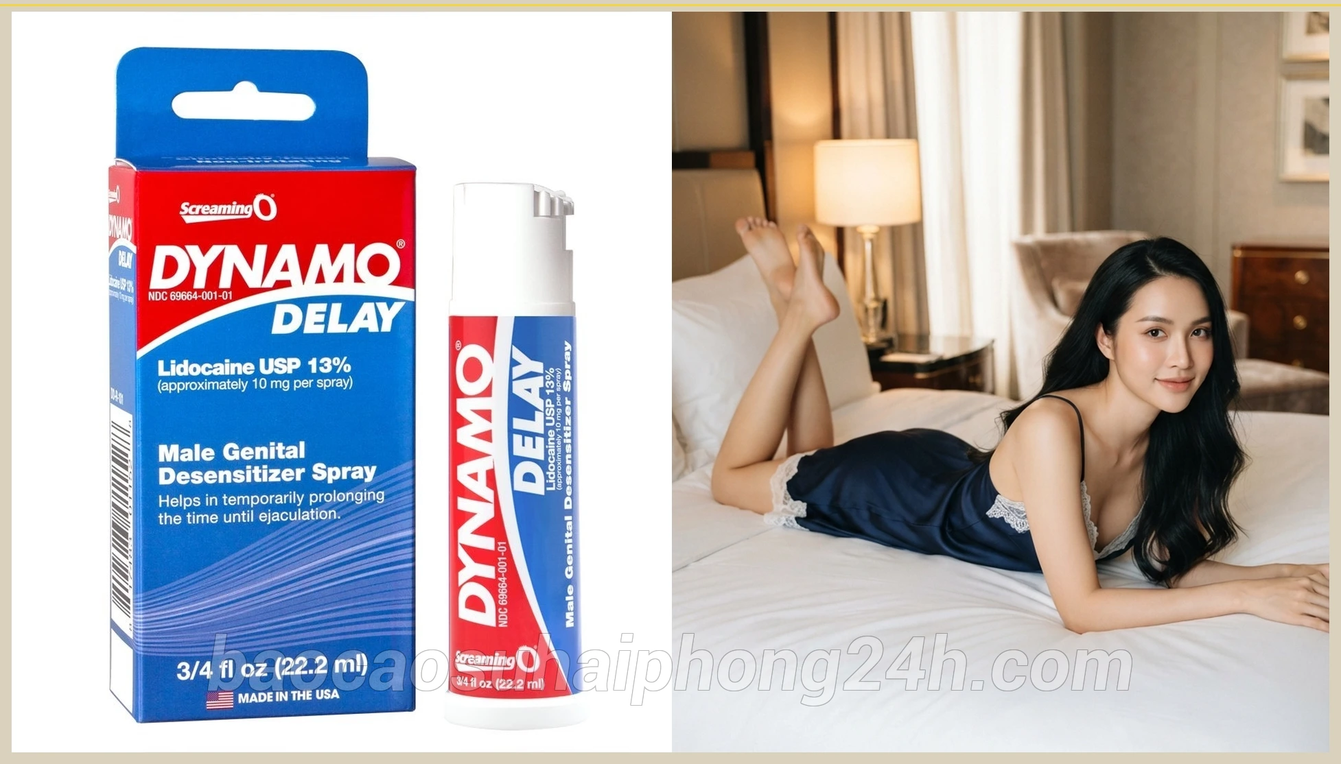 Chai xịt chống xuất tinh sớm Hải Phòng