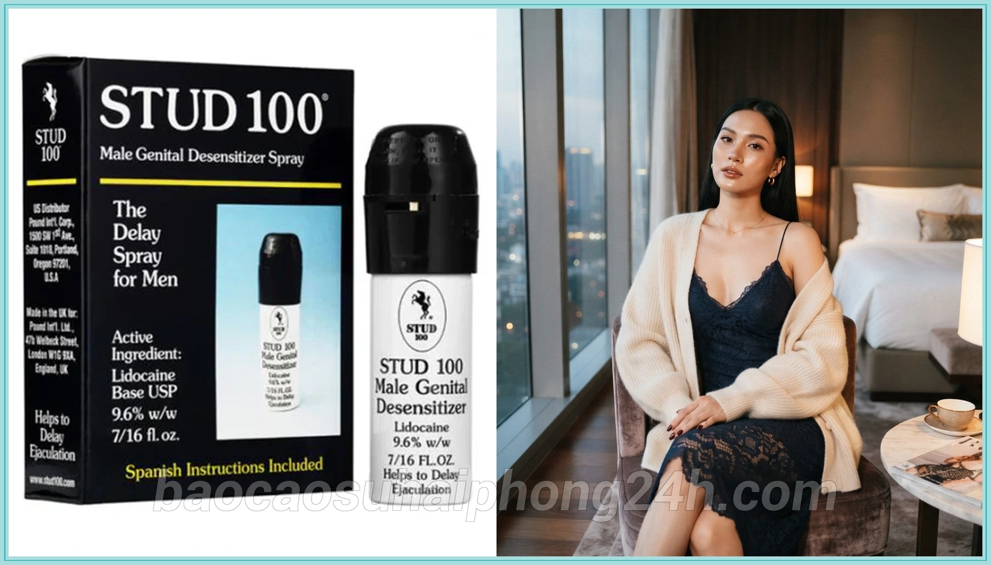 Chai xịt chống xuất tinh sớm Hải Phòng