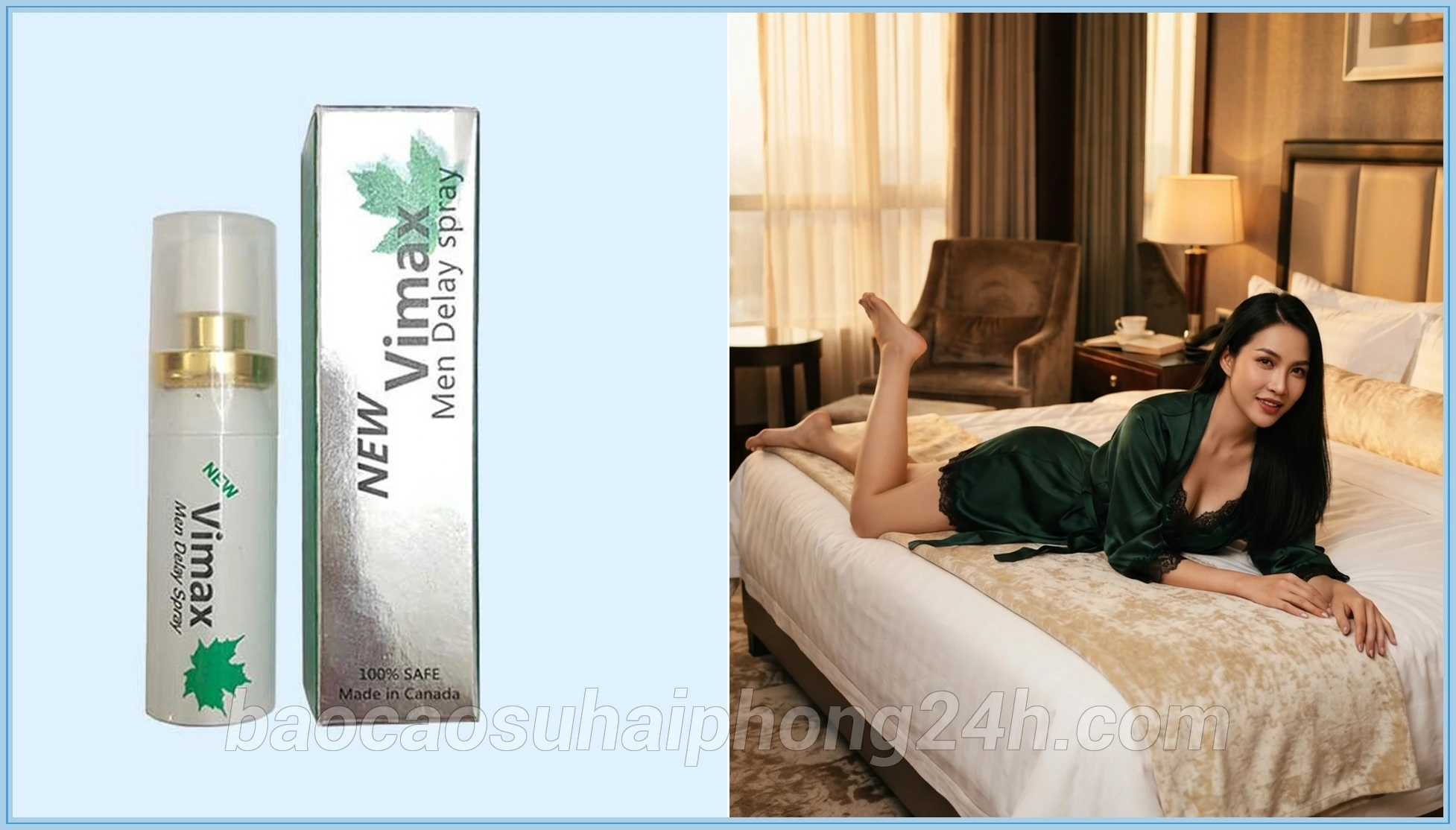 Chai xịt chống xuất tinh sớm Hải Phòng