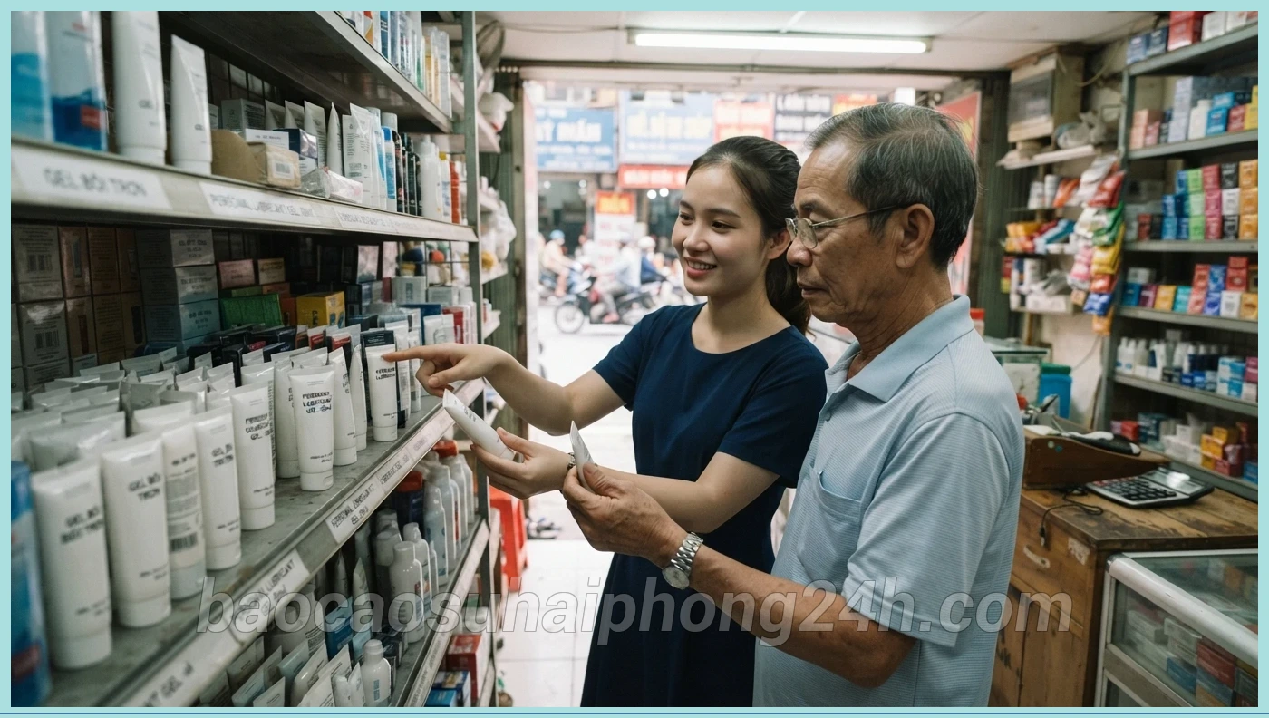 GEL BÔI SE KHÍT âm đạo Hải Phòng