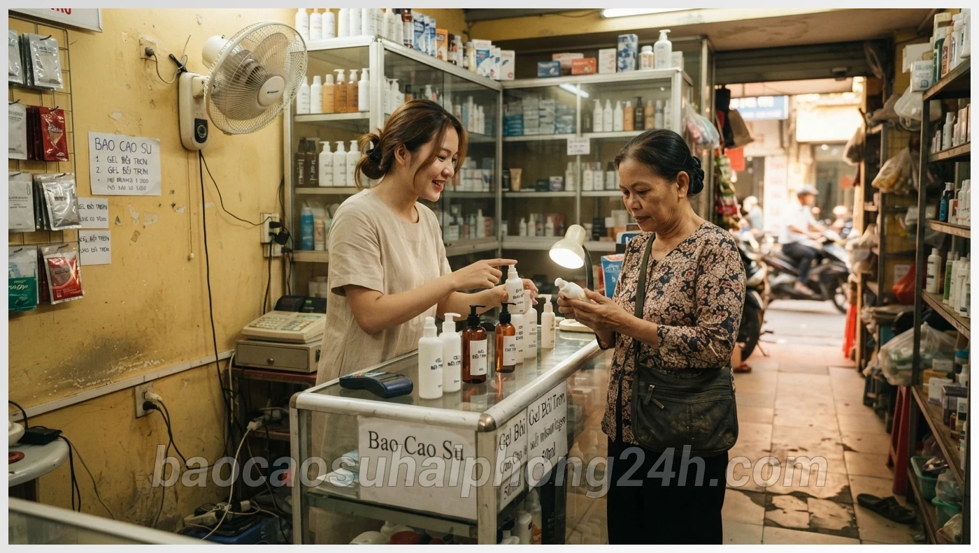 GEL BÔI SE KHÍT âm đạo Hải Phòng