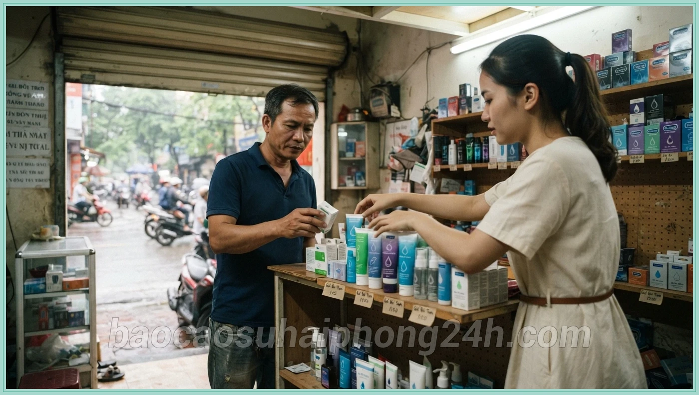 Gel bôi trơn hậu môn Hải Phòng