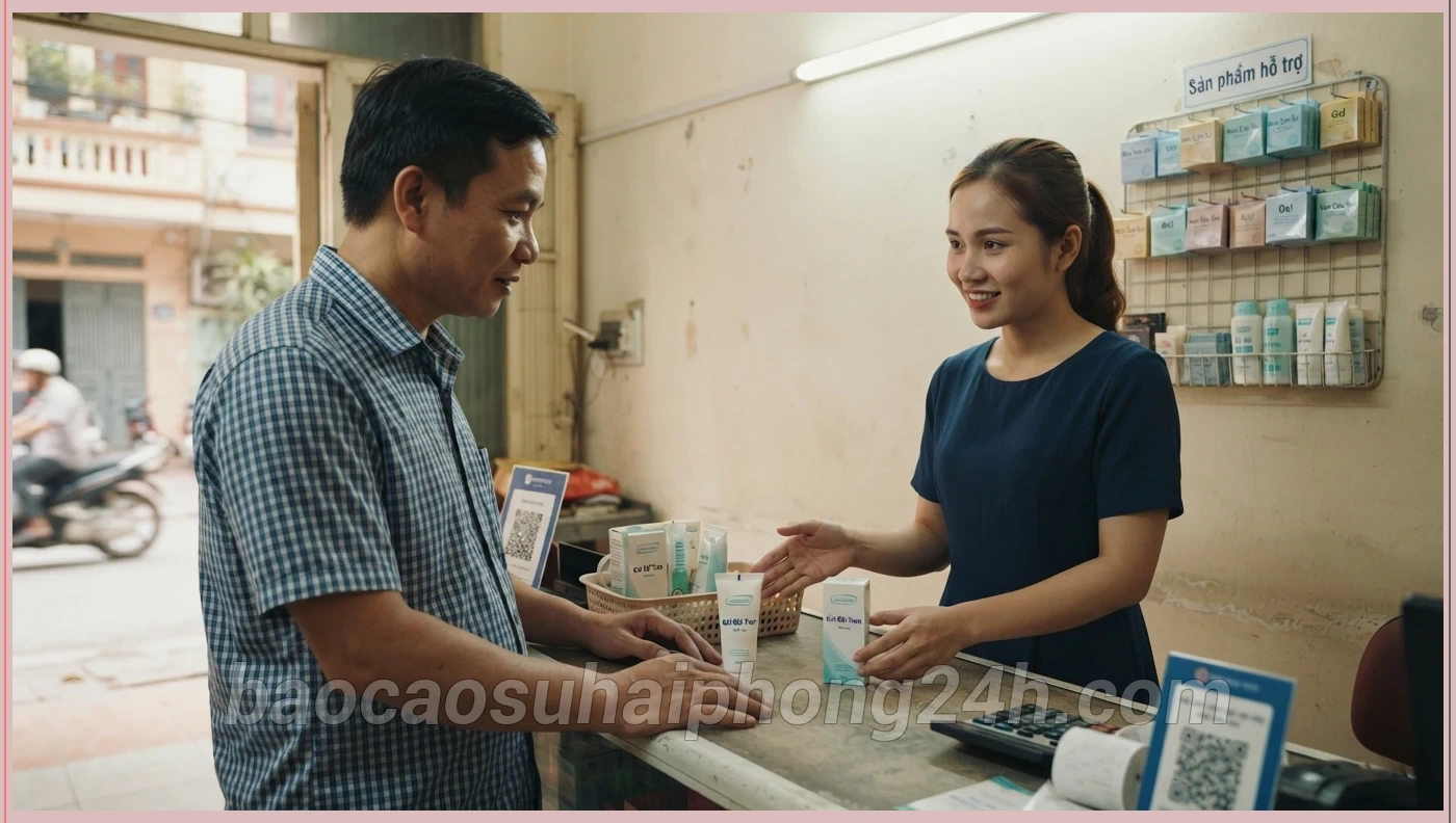 Gel bôi trơn hậu môn Hải Phòng