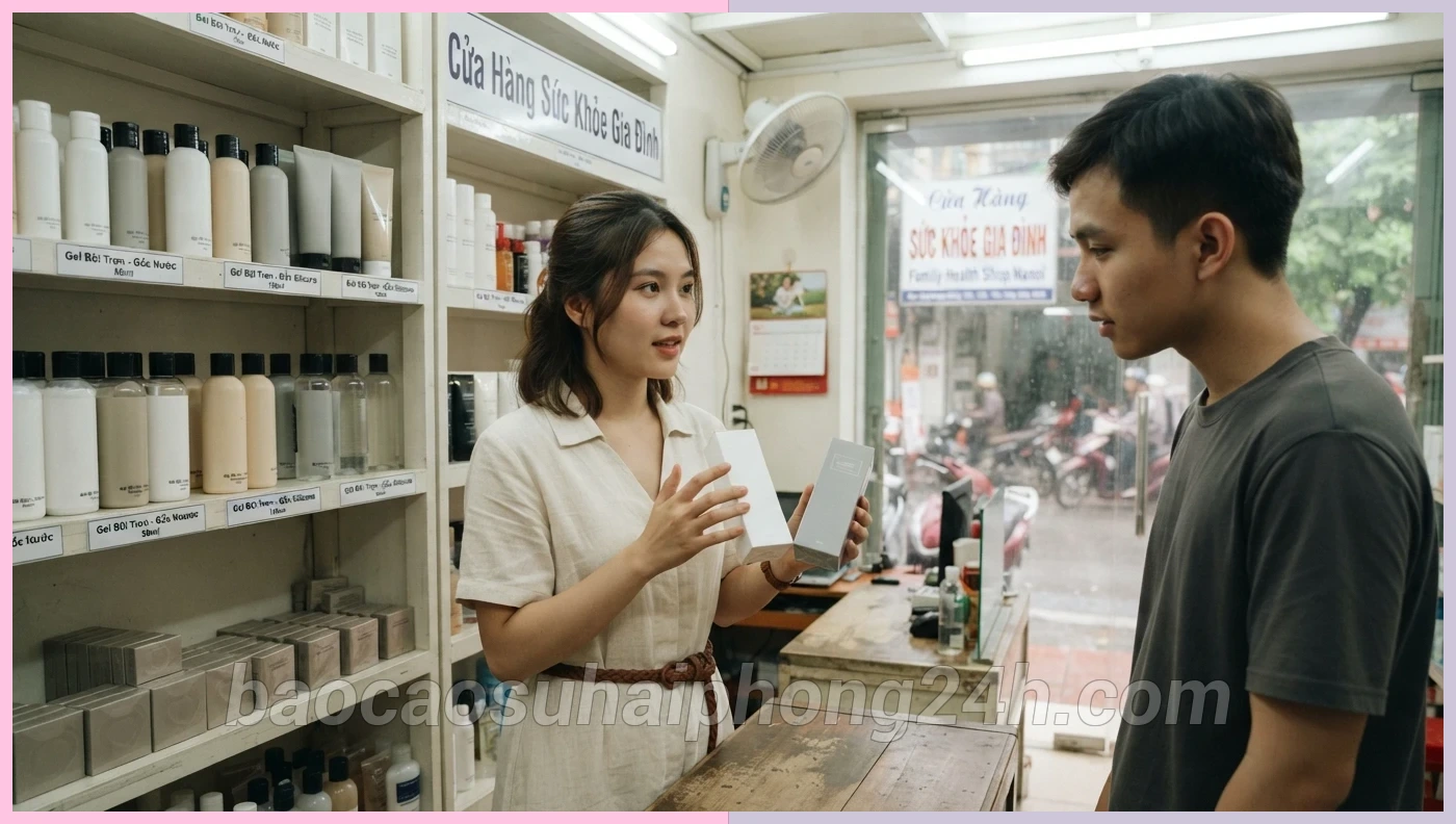 Gel bôi trơn hậu môn Hải Phòng