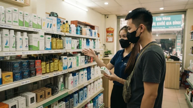 Shop bao cao su Trà Vinh