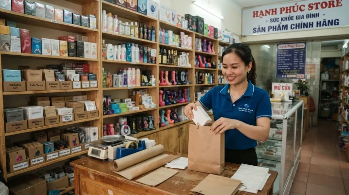 Shop đồ chơi người lớn Long An: Giao tận nơi? Đóng gói kín đáo?